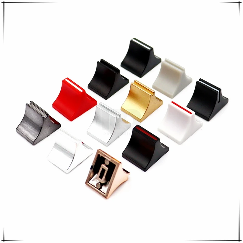 10PCS 14*11.5*10.5MM webcast Sound card push rod cap Mixer sliding cap Volume console push button knob cap inner hole 4MM