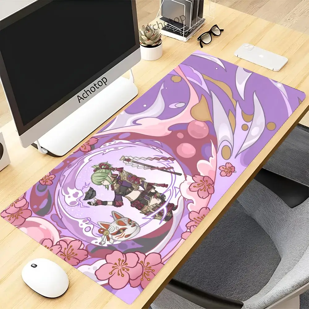 

Genshin Impact Mouse Pad Rubber Mat Laptop Xxl Mousepad Notebook Gamer Computer Table Gaming Accessories