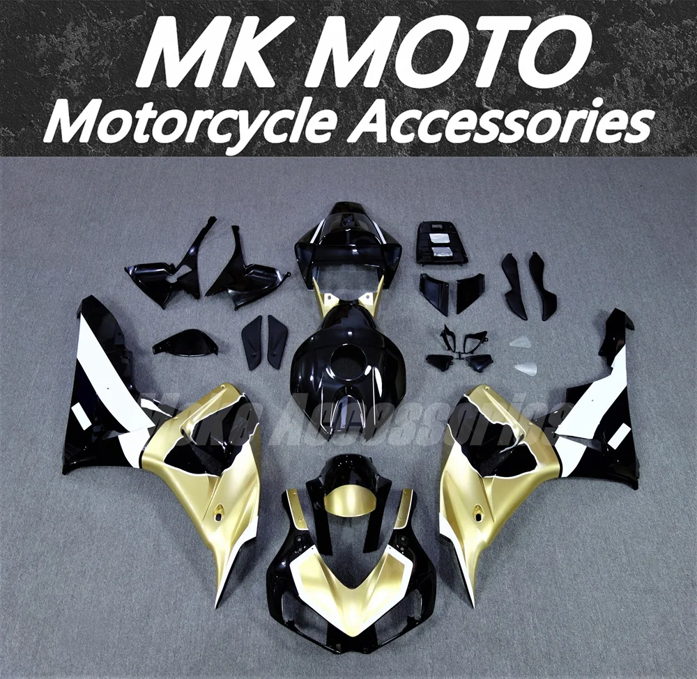 

Motorcycle Fairings Kit Fit For Cbr1000rr 2006-2007 Bodywork Set High Quality ABS Injection Black Gold Bull