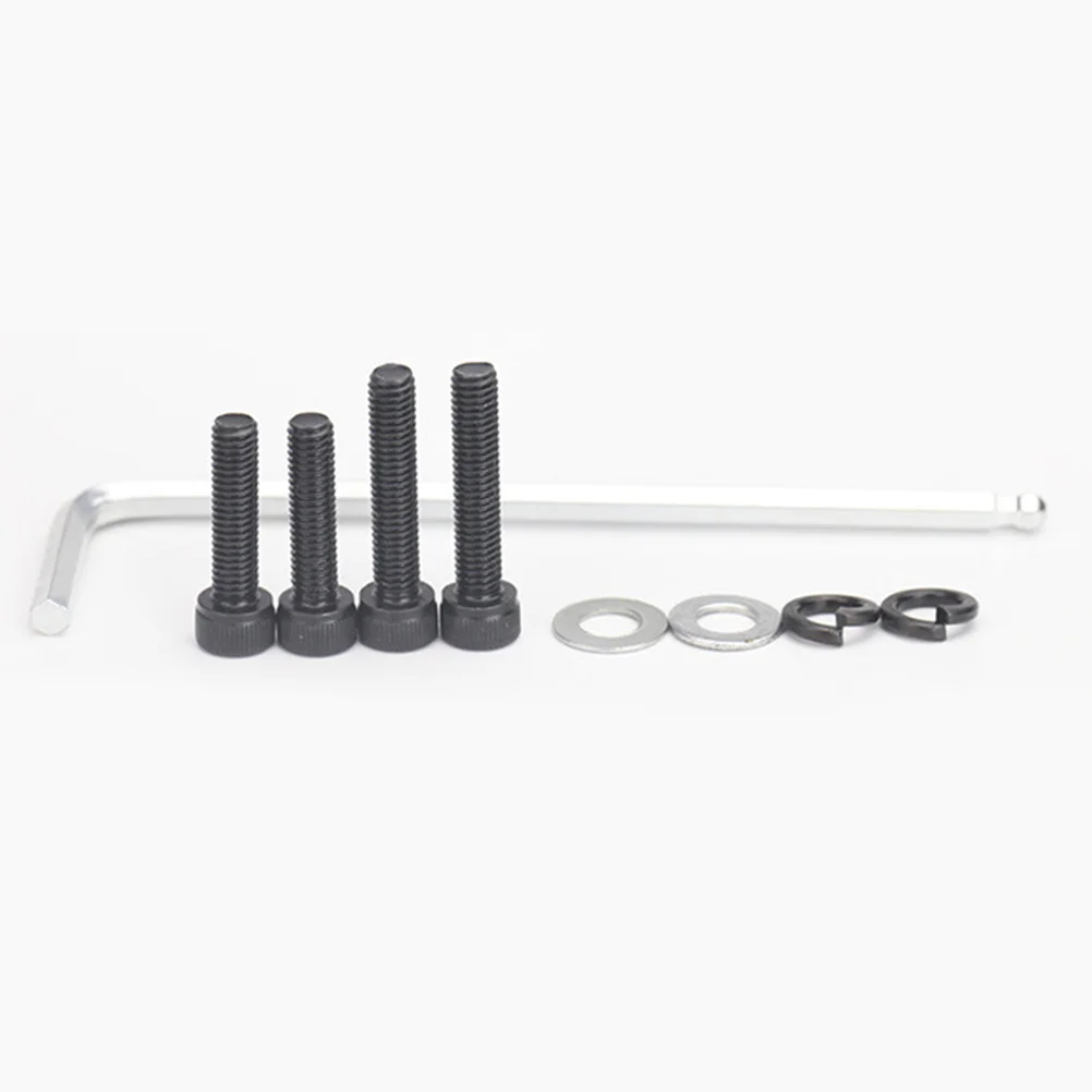 1 زوج سبائك الألومنيوم دراجة الدواسات الأسود 6 مللي متر المسمار قوي اسطوانة طويلة Footpeg ل دراجة هوائية جبلية إصلاح استبدال الملحقات