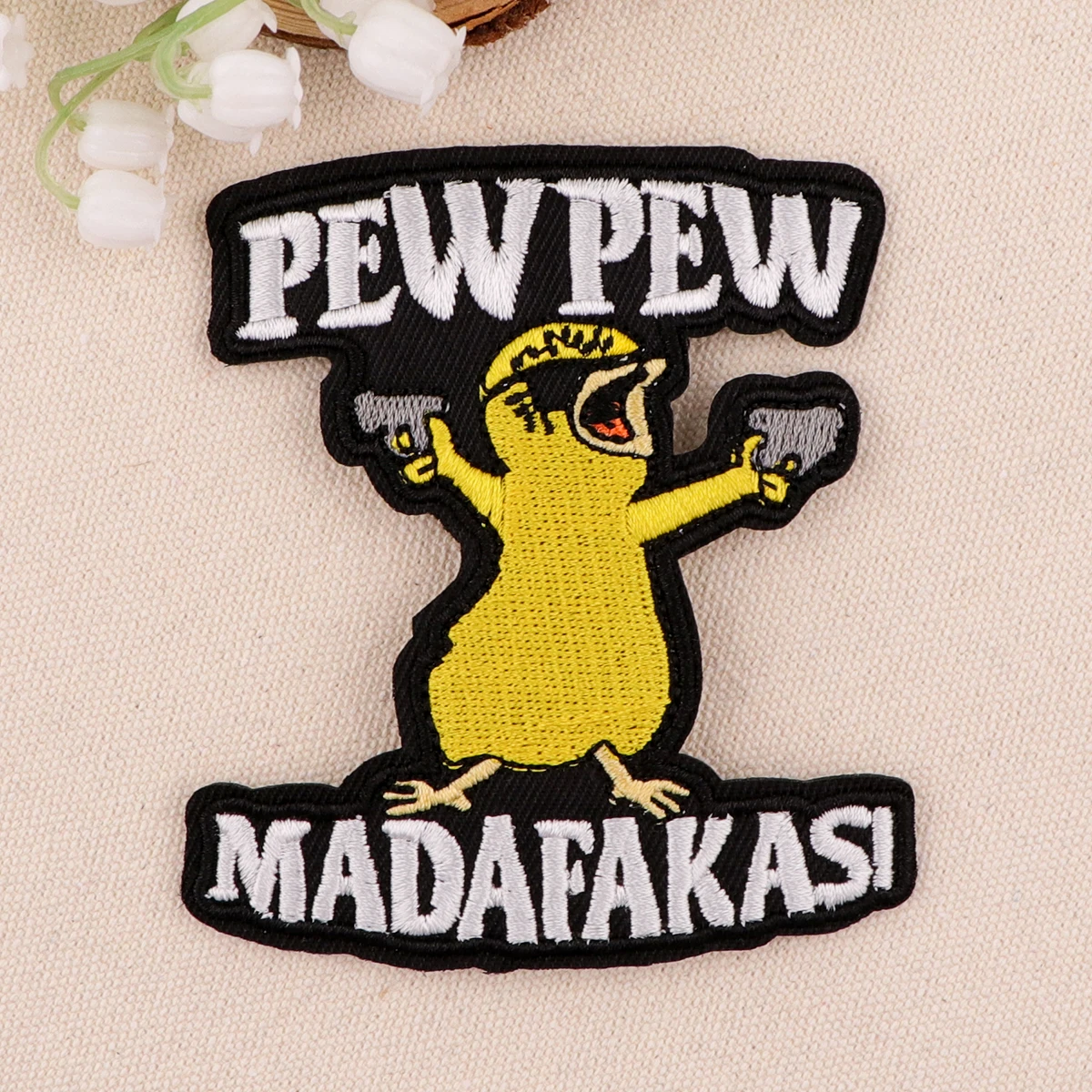 Funny Letters Patch Iron On Pa - Embroidery Initials recension och pris