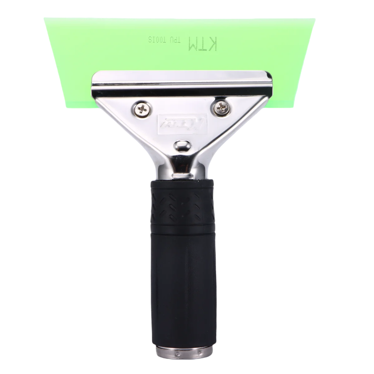 KTM Metal Stainless Steel Handle Rubber Water Scrape Rubber Squeegee Car Window Ice Scraper Vinyl Film Wrap Tinted Tool
