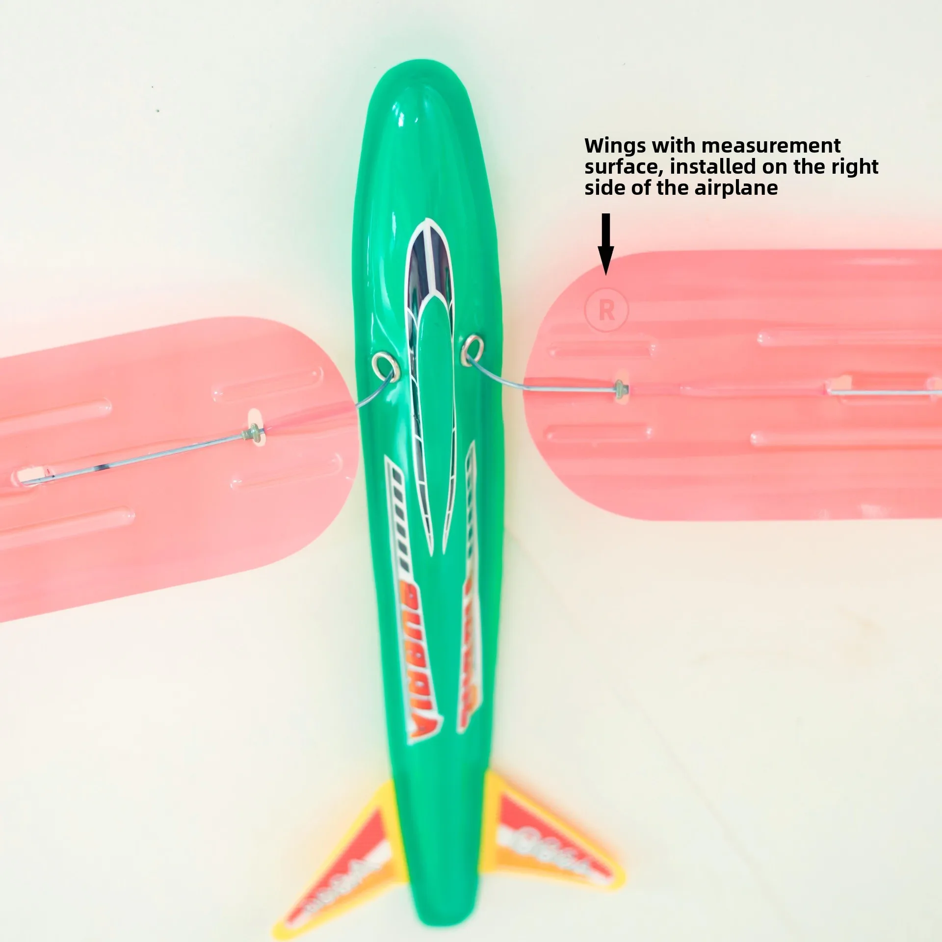 Nouveau jouet de cerf-volant en plastique PVC pour enfants Sports de plein air bricolage avion jouet approvisionnement direct transfrontalier origine de Taiwan fait à la main Crt