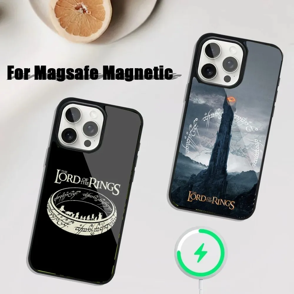 

Movie The L-Lord Of the R-Rings Phone Case For iPhone 16,15,14,13,12,11,Plus,Pro,Max Mini Magsafe Magnetic Wireless Charging