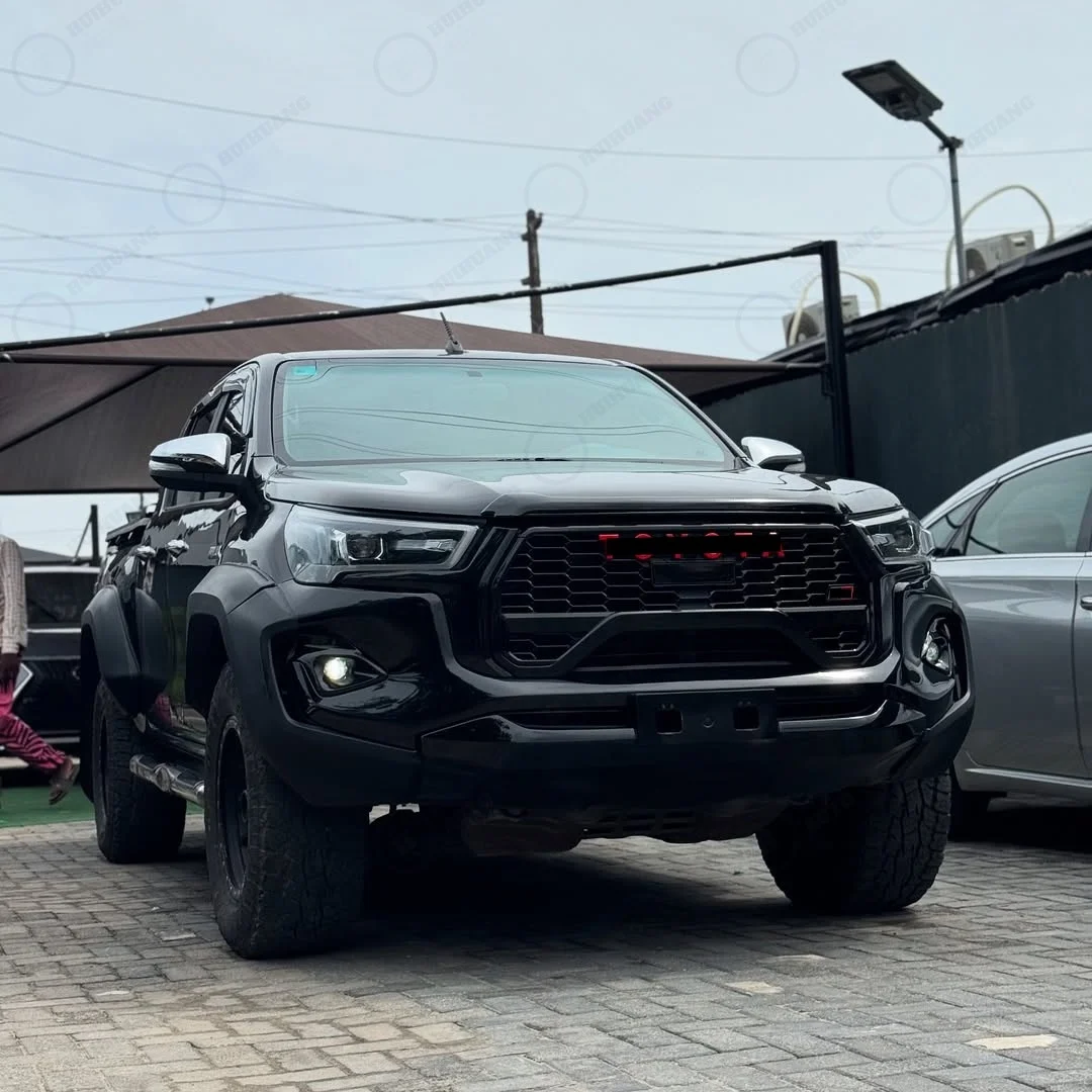 

Sports Edition Car Accessories Auto pp Bumpers ABS Grilles for toyota Hilux Revo Rocco 2016-2022 Upgrade 2023 GR Sport Model