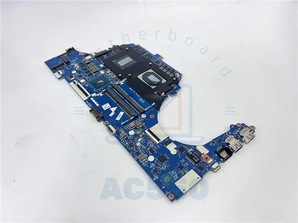 Laptop Motherboard L58846-601 LA-H473P For HP 17-CD I7-9750H  GTX1660TI 6GB  text OK