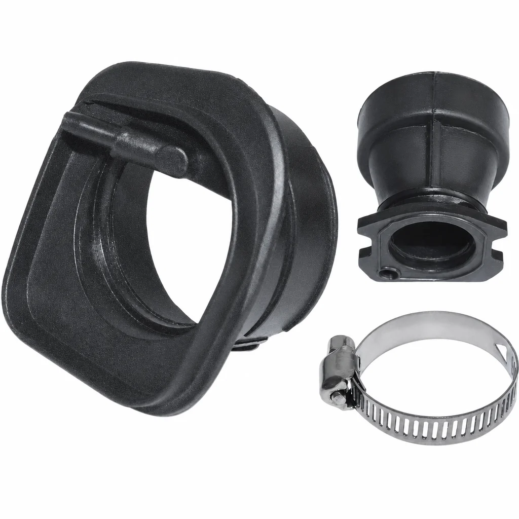 Intake Manifold Boot Sleeve Clamp Kit Fits Husqvarna 340 345 350 353 346XP Chainsaw Saw Parts Replacement 503866301 537251302