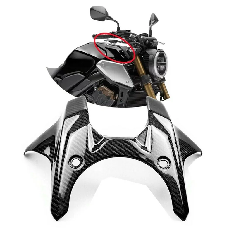 

AX48-Motorcycle Front Air Tank Cover Fuel Gas Shell Protector For Honda CB650R CBR650R 2019-2023