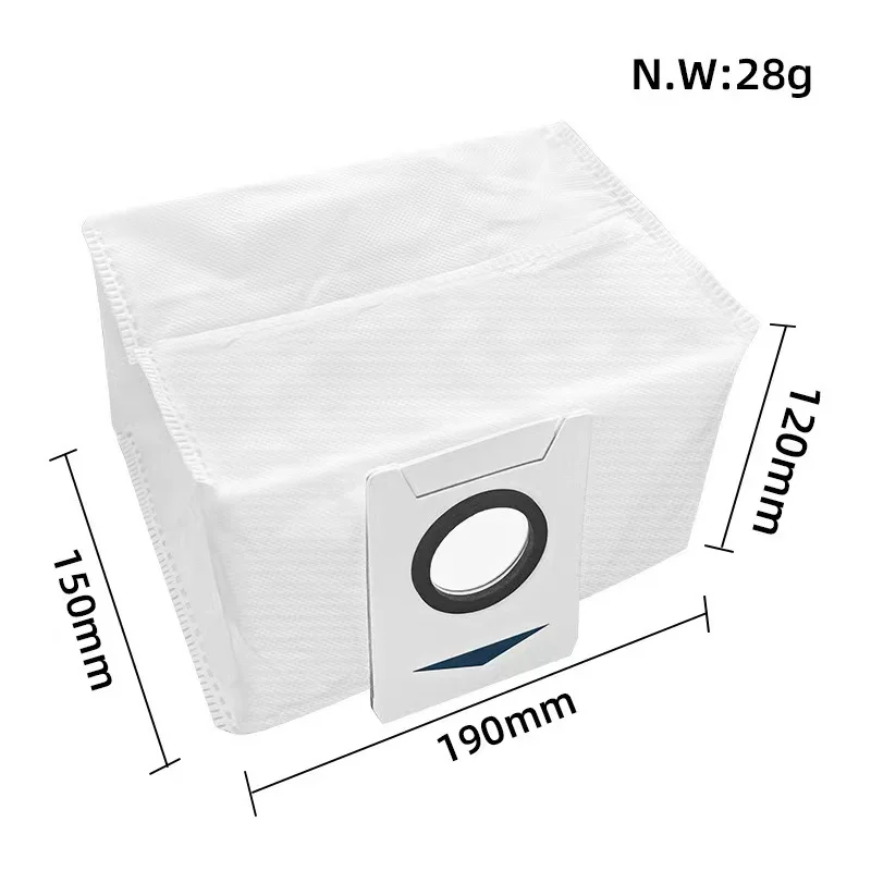 For Ecovacs Deebot X1 OMNI / T10 OMNI / T20 OMNI Dust bag accessories Dustbin Garbage bag Vacuum bag Robot Vacuum Cleaner Parts