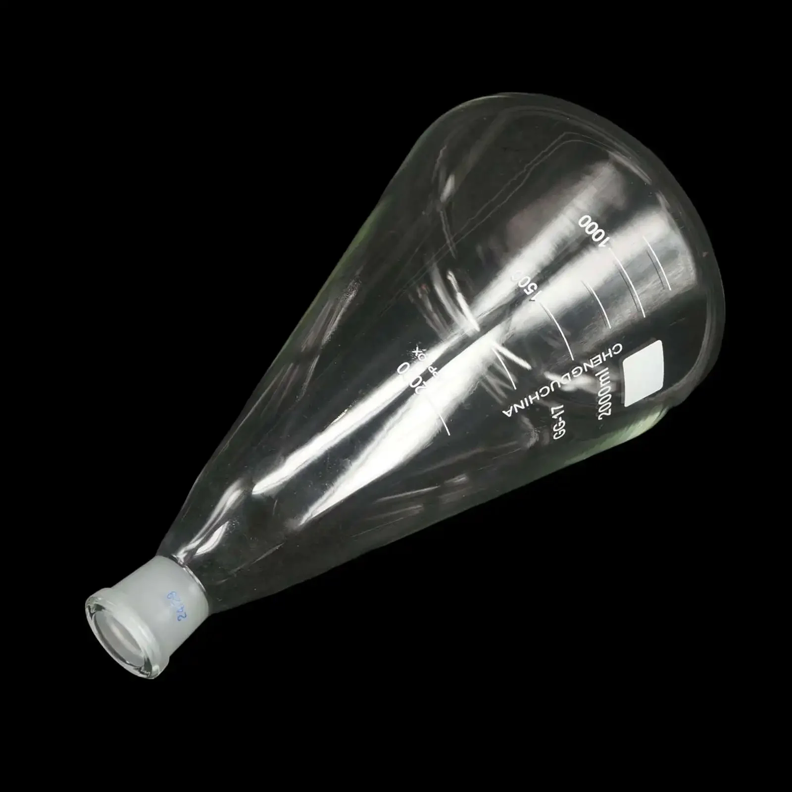 500/1000/2000/3000/5000ml #19 #24 #29 Joint Borosilicate Glass Lab Conical Flask Erlenmeyer Flasks Graduated