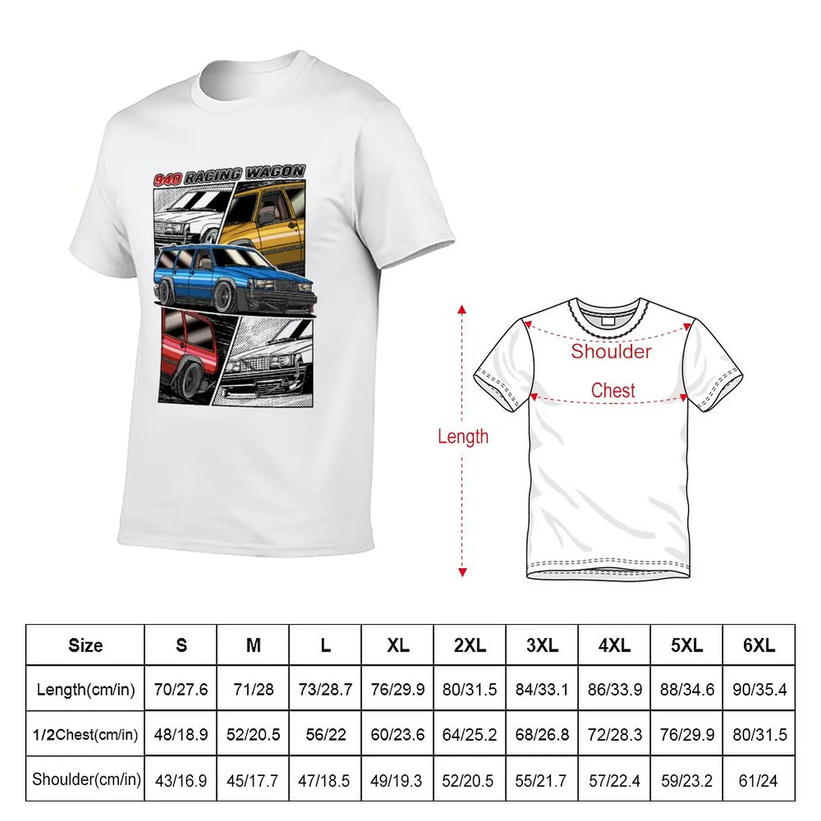 New Street Racing Wagon 940 T-Shirt cute clothes black t shirt t shirts for men graphic