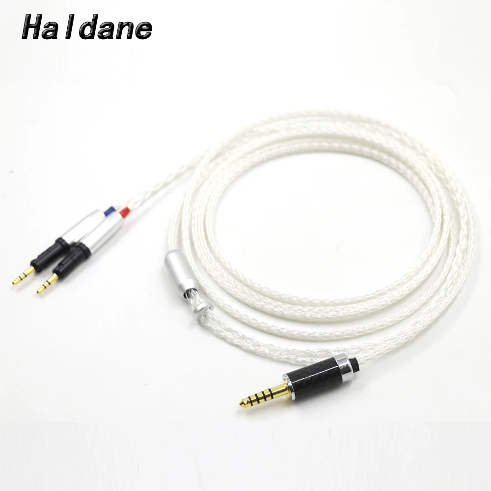 

Haldane HIFI 16Cores UPOCC Single Crystal Silver Headphone Upgrade Replace Cable for Technica ATH-R70X R70X R70 X5