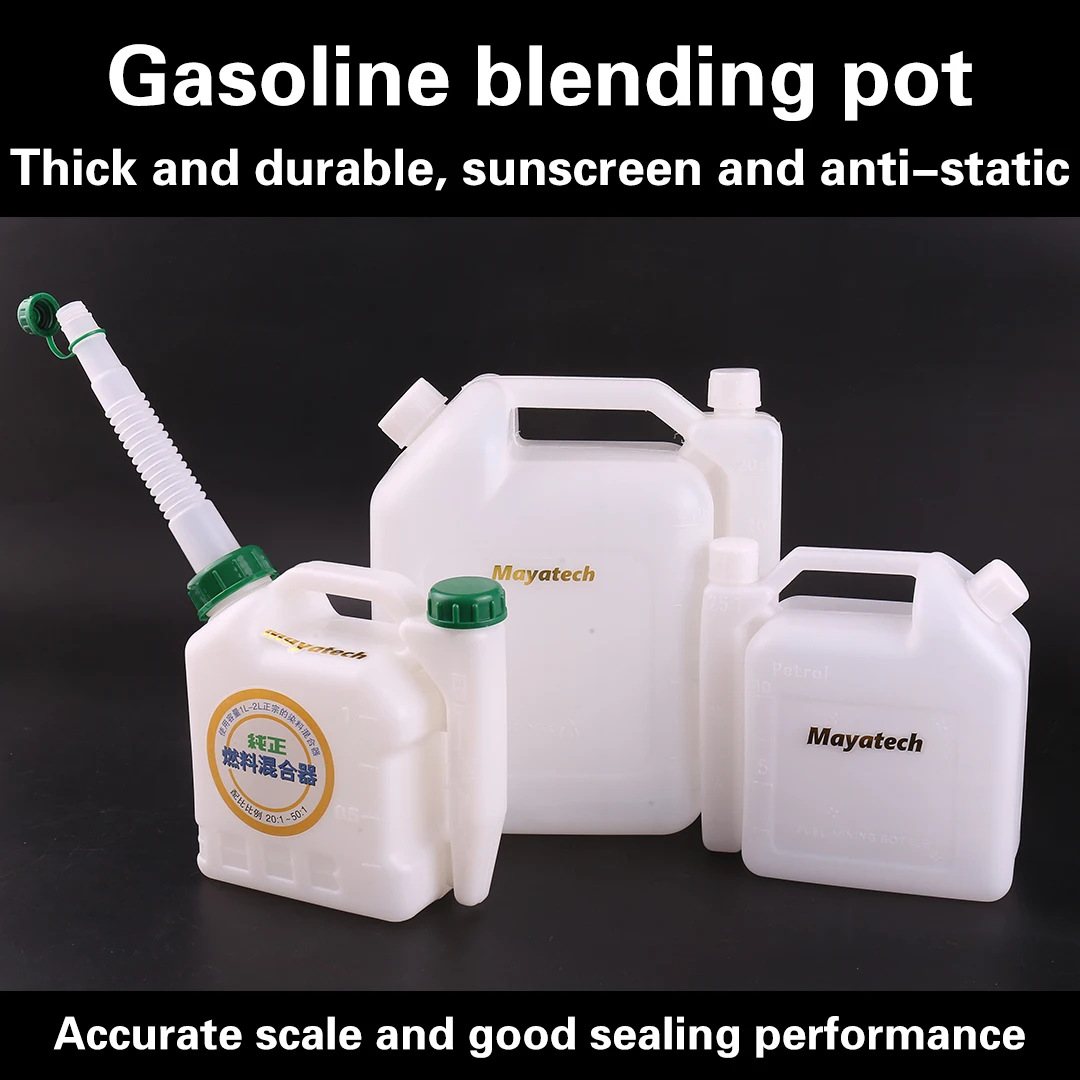 Monster Truck – canette de rapport de carburant mixte pour voitures RC 1/5 FG 1:25 1:50, pot de proportion de type fonction, nouvelle forme longue 1,5 l/4l