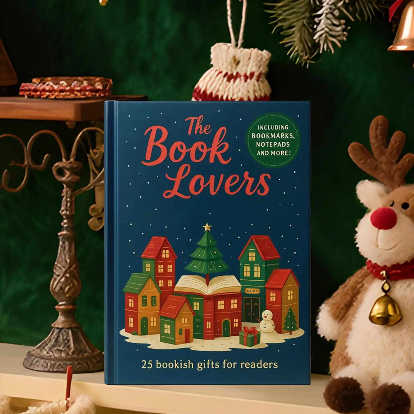 تقويم عيد الميلاد مجيء 2025 25 يومًا لعشاق الكتاب زخرفة العد التنازلي التقويم 2025 هدايا الحفلات الساحرة للقراء المراهقين #5