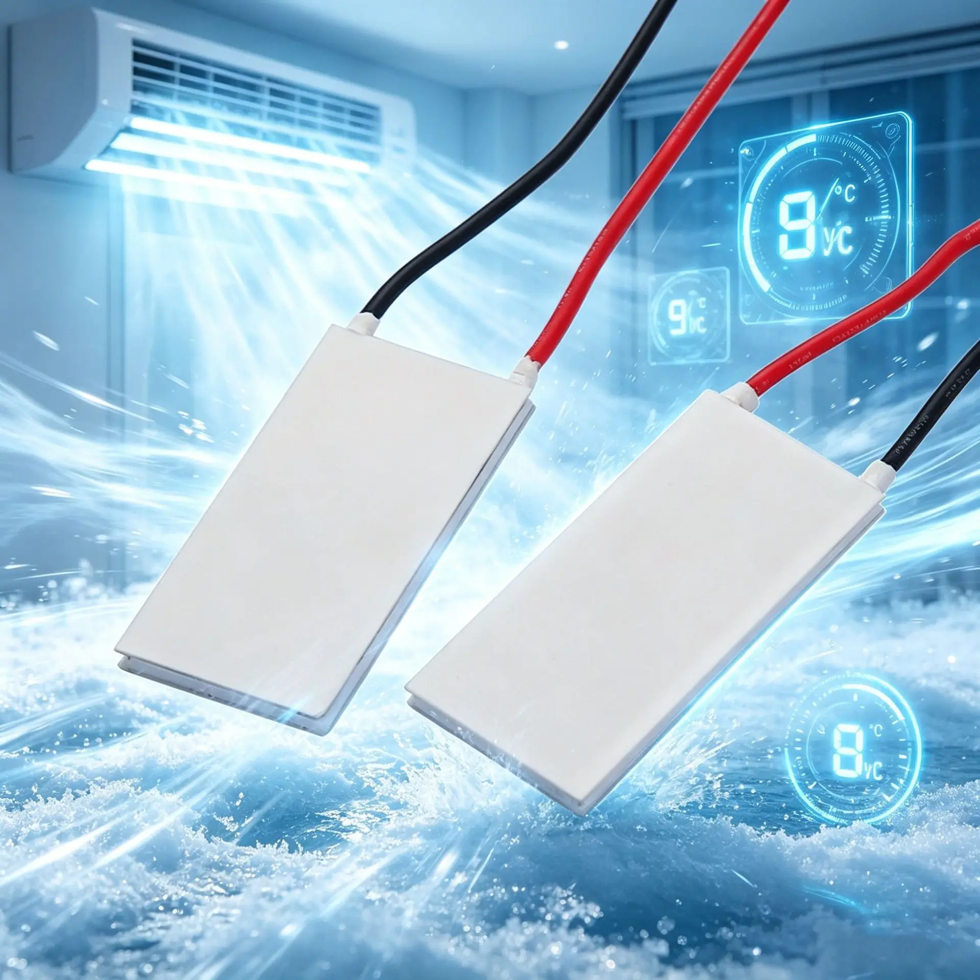 TEC1-06306 Semiconductor refrigeration sheet 20 × 40mm Partier 6A6V laser heat dissipation beauty instrument cooling sheet