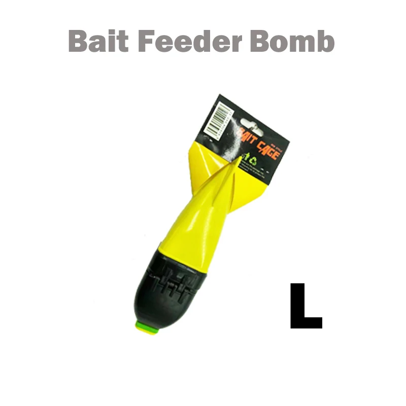 TOLU Fishing Rocket Feeder Large Small Spod Bomb Float Lure Bait Holder 2 Size Pellet Rockets Feeders Position Gear Accessories image 3