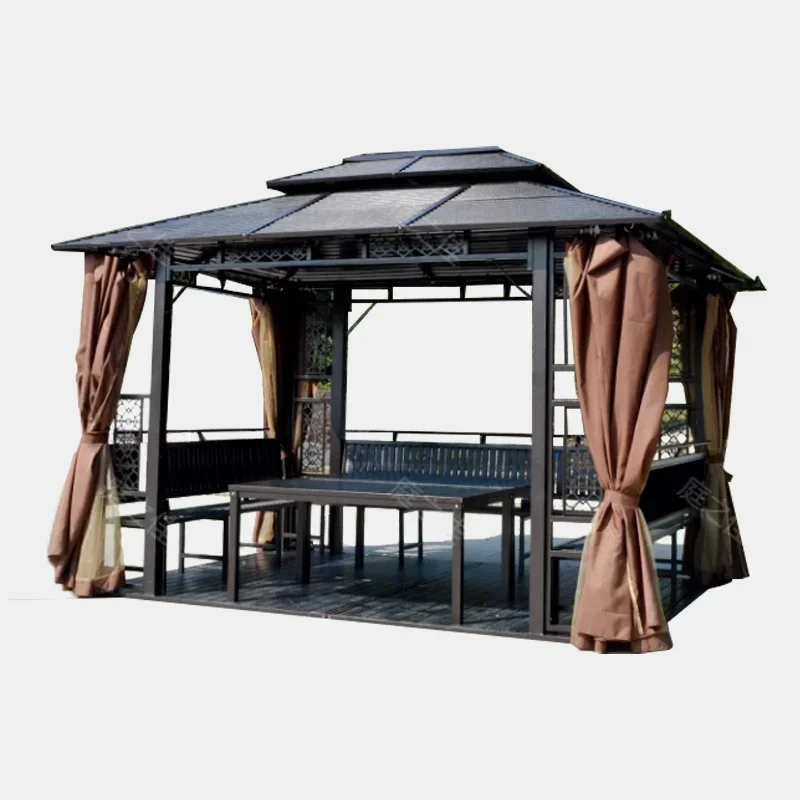 3x6m Pavillon Impermeable Pour Jardin Et Terrasse Altany Otwarte Gazebo De Terrasse Paviljonki Pavilion Garden Outdoor