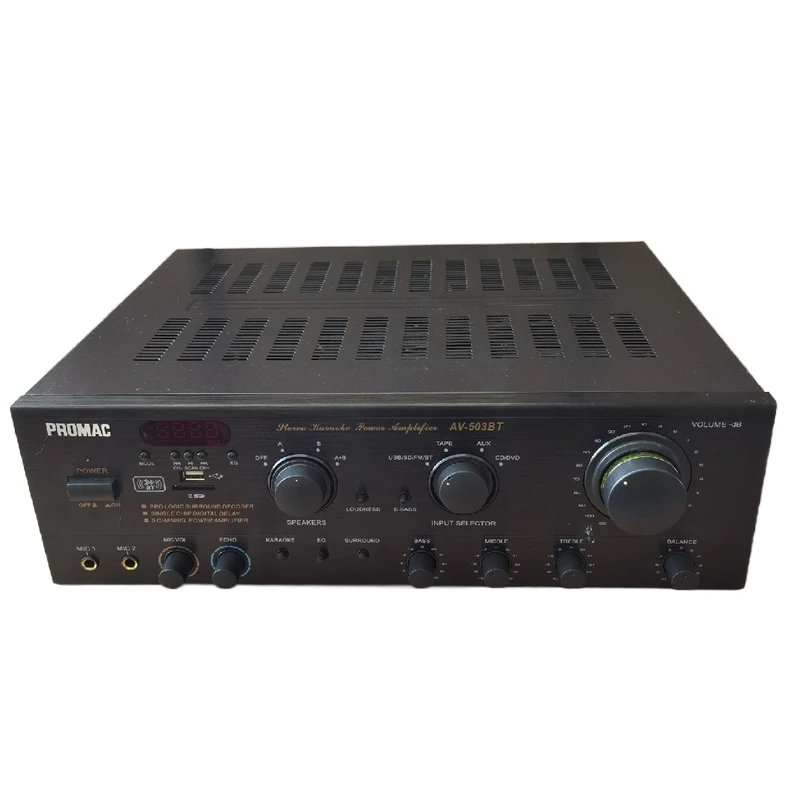 wholesale PROMAC AV-503BT Philippines 5.1 Professional home theater Power Amplifier