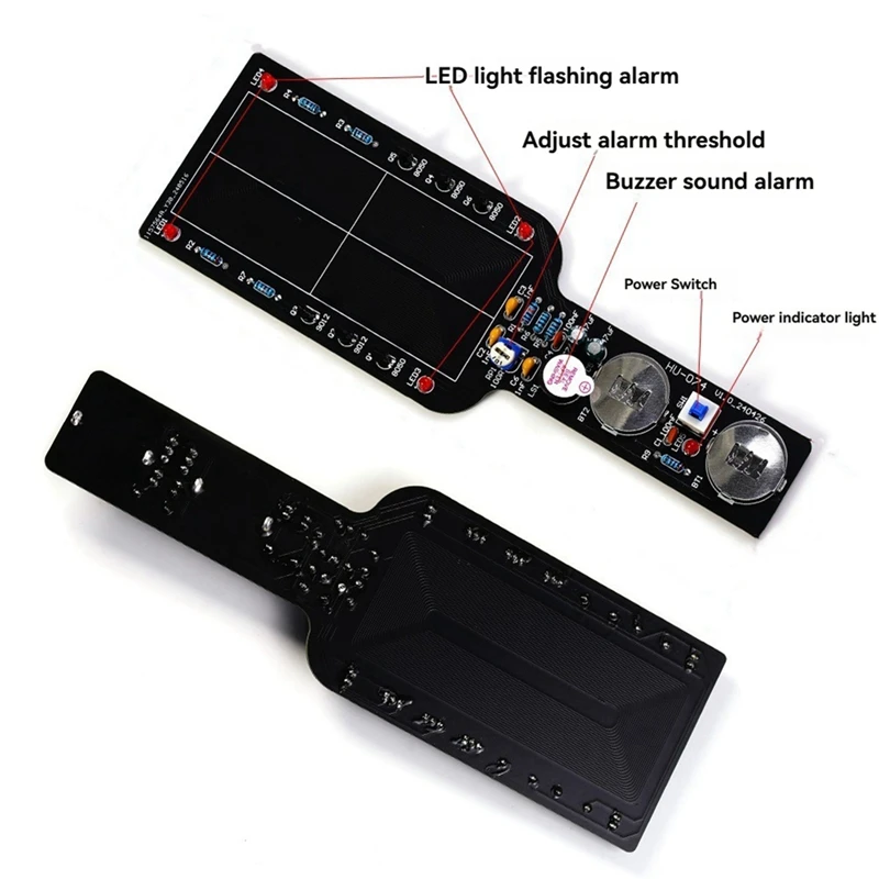 24-Hour Delivery DIY Metal Detector Electronic DIY Kit Simple Metal Locator Loose Parts Set Circuit Board Making Soldering Pract