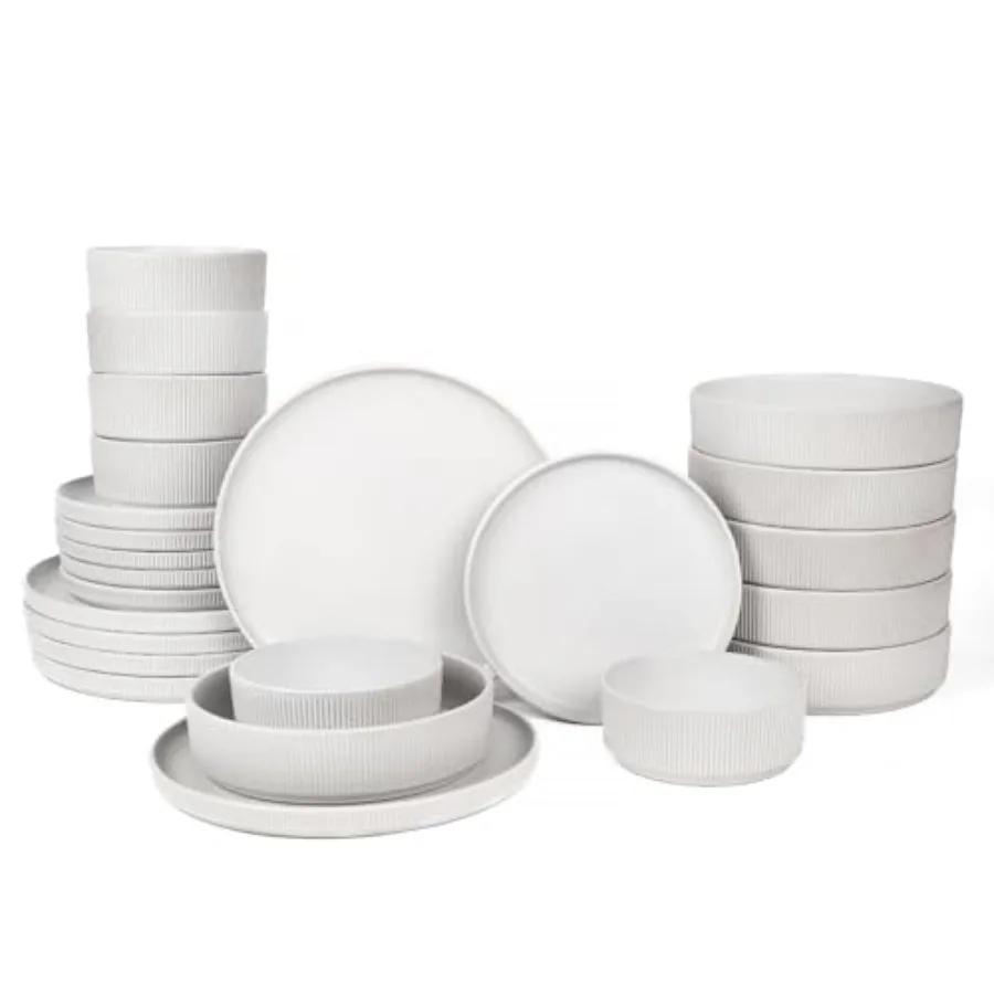 24-Piece Dinnerware…