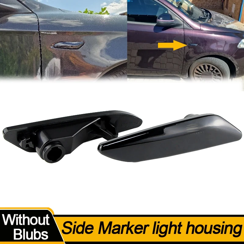 

2PCS For Alfa Romeo 156 932 1997-2005 For Fiat Egea Tipo typ 356 2016-2020 Car Side Marker Turn Signal Light shell no bulb