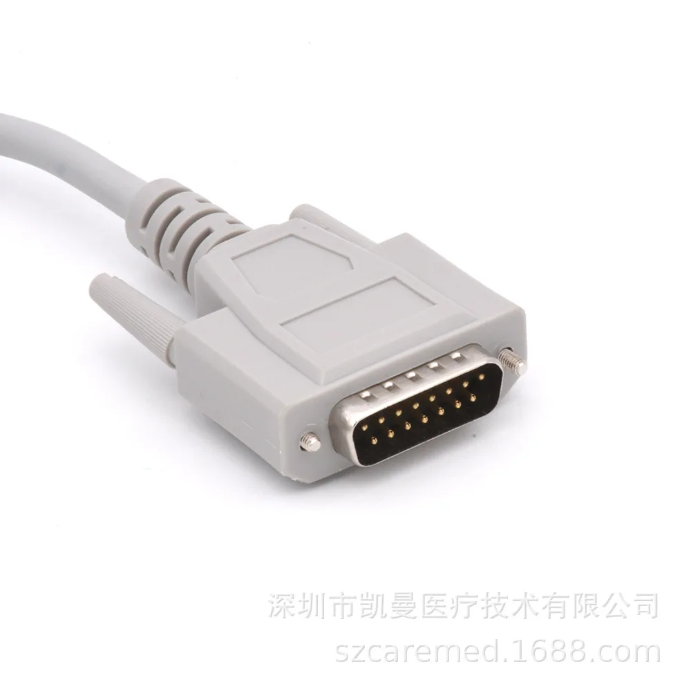 

Compatible with CM1200 CM600 CM300CM100 ECG 15-pin 12-lead Wire