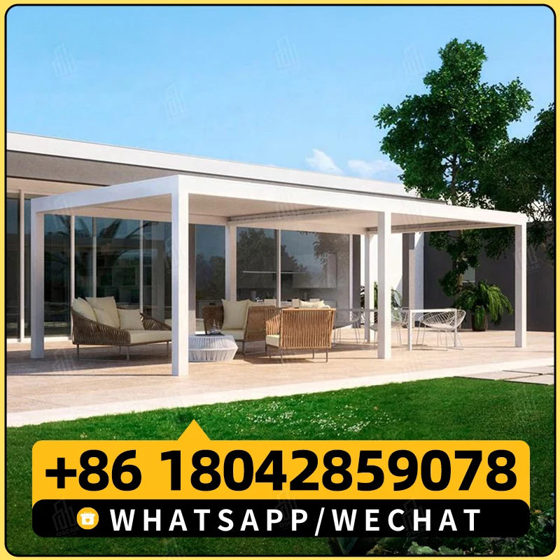 TOMA Outdoor with Mosquito Net Roof Louver Pergola Wedding Waterproof Aluminum Gazebo Support Aluminium AS2047 Australia