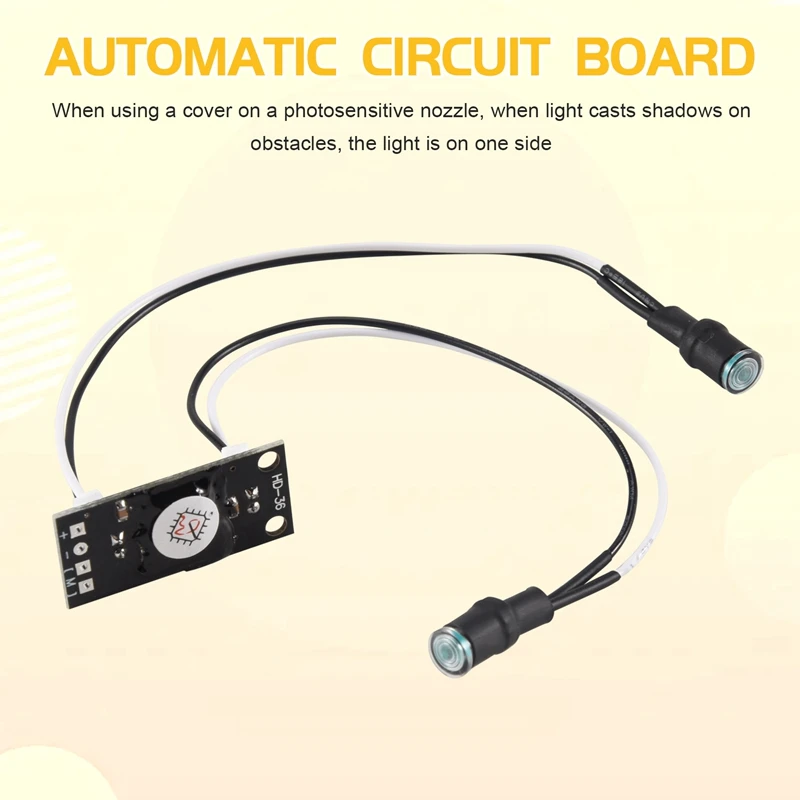 B37B-Dc 5 -5,5 V fuente de luz de un solo eje Sensor de seguimiento de Panel de energía Solar módulo de Sensor de seguimiento placa de circuito automática con Pro