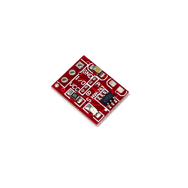 50PCS BL-MZ-763 TTP223 Touch Button Module Self-locking Point Action Capacitive Switch Single Circuit Modification Board Module