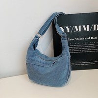 Fashion Casual Women's Crossbody Bag High Quality Denim Shoulder Bag Large Capacity Tote Bag Multi Functional Women‘s Handbags