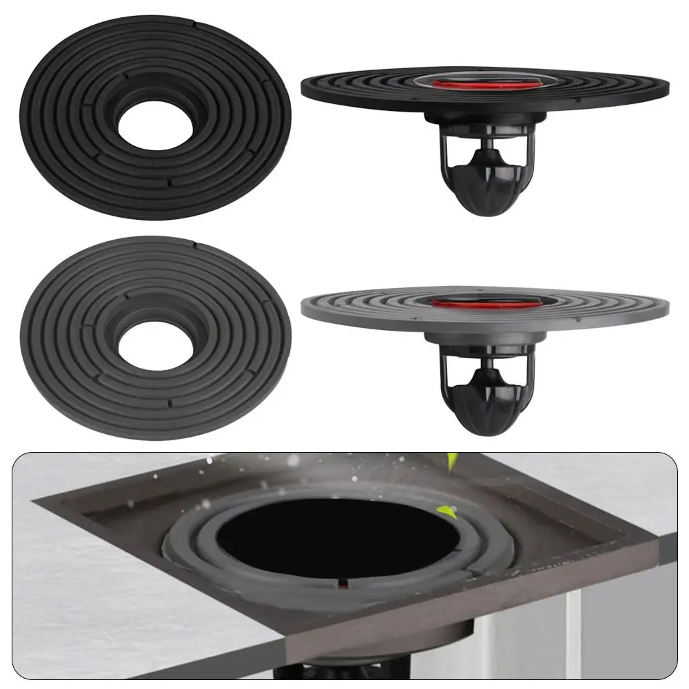 1Pcs Odor And Insect Proof Floor Drain Core Bathroom Floor Can Be Cut Sewer Cover 138mm Large Size Sewer Rapid Drainage