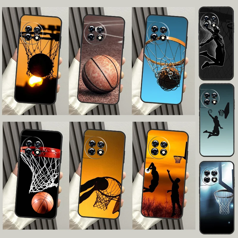 Basketball Basket Case For OnePlus 11 9 10 Pro Ace 2 8T 9RT 10T 10R OnePlus Nord N10 N20 2T CE 2 Lite Cover
