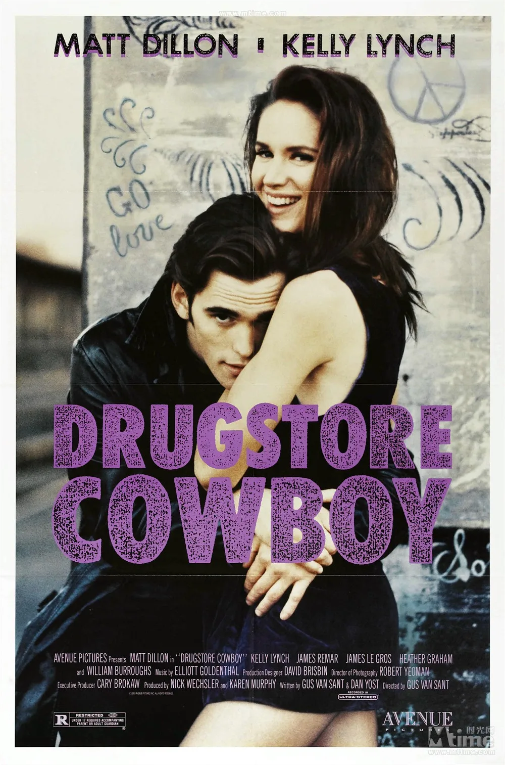 Hot Rare movie Drugstore Cowboy 1989  Art SILK POSTER Wall Art Home Decorative painting