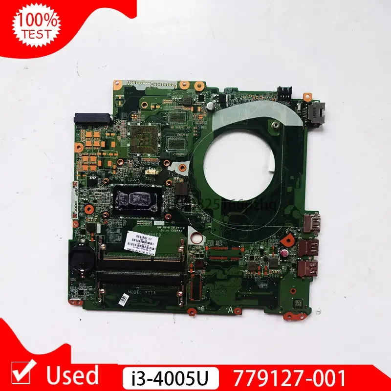 Used 779127-001 779127-501 I3-4005U CPU Onboard For HP 17-F140NR 17T-F000 17-F DAY11AMB6E0 Y11A Laptop Motherboard Mainboard