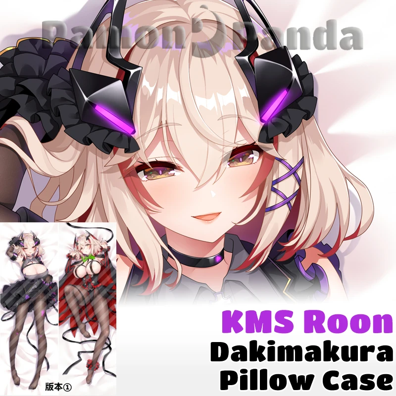 

KMS Roon Dakimakura Azur Lane Game Sexy Pillow Cover Hugging Cushion Case Otaku Full Body Pillowcase Home Bedding Decor Gift