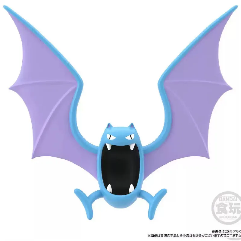 Bandai original pokemon scai world kyou & golbat & matadogas anime figura de ação montagem modelo brinquedos modelo colecionável ornamento