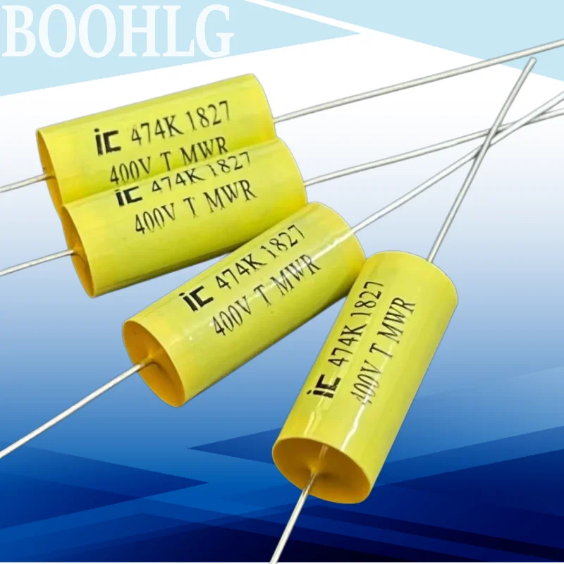 5PCS 400V 0.47UF 474K Fever Coupled Polypropylene Film Capacitor