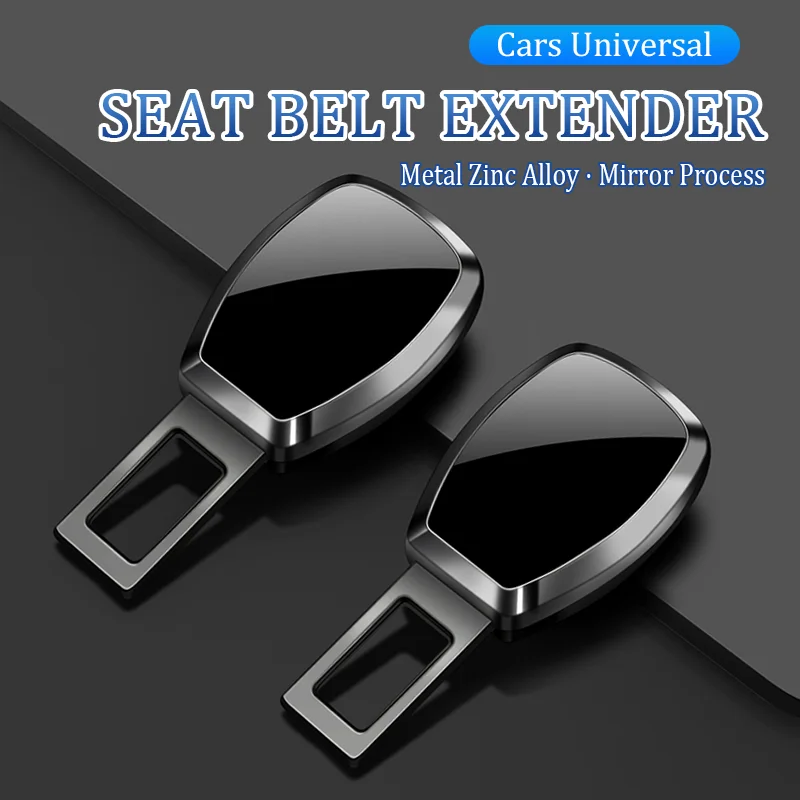 

Car Seat Belt Clip Extender Auto Safety Belt Extension Thick Insert Socket Extender Safety Buckle Seat Belt Buckle Plug Car Tool