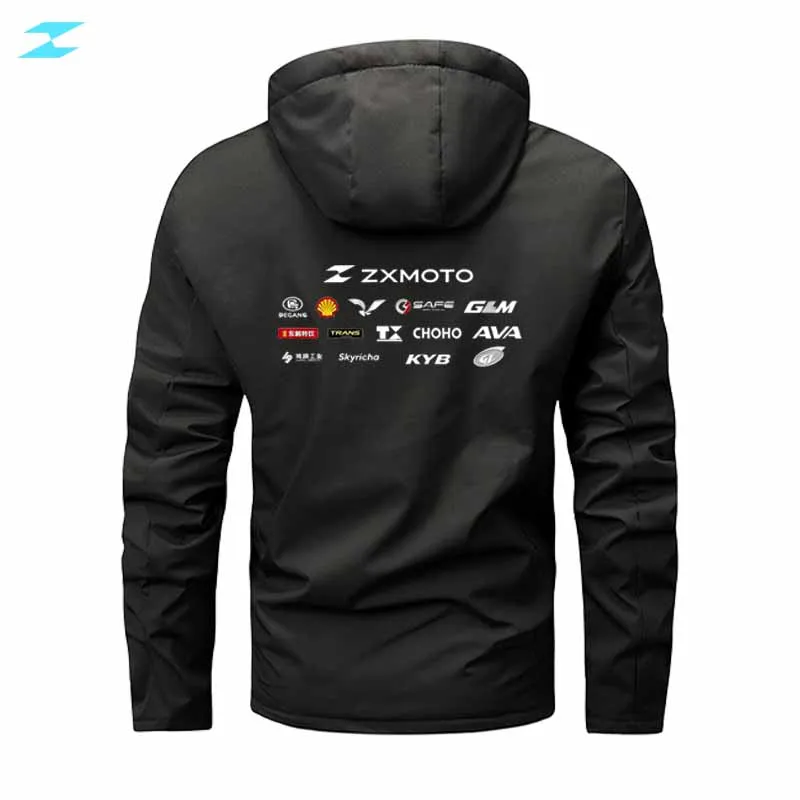 ZX MOTO logo racing jacket, new style windproof and rainproof