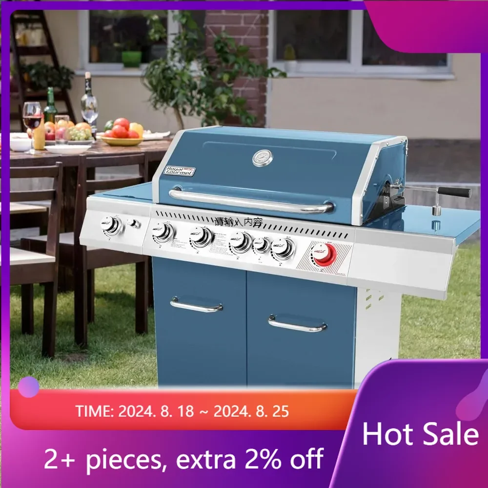 

Sear Burner Aerogrill Rear Burner and Side Burner Gas Grill Outdoor Party Electric Grill Cook Grille Barbecues 74 Blue Barbecue