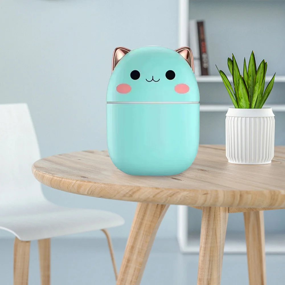 250ml Air Humidifier Cute Aroma Diffuser with Night Light Home Cool Mist