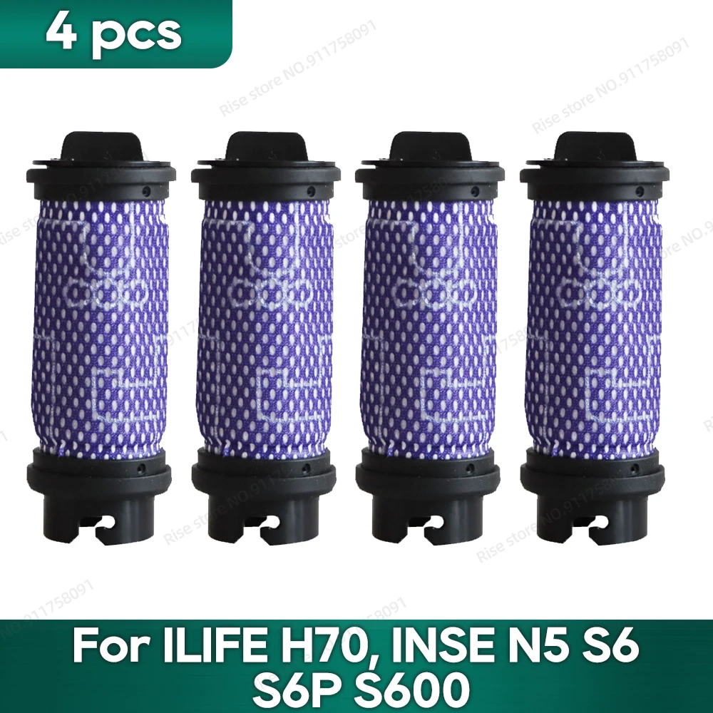 

Filter Compatible for ILIFE H70, INSE N5 S6 S6P S600 Vacuum Cleaner