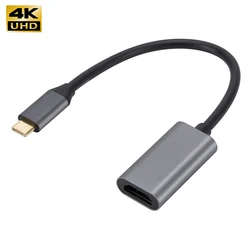 USB Type C to HDMI-Compatible Adapter 4K USB3.1 USB Type C to HDTV Converter Cable For PC MacBook Pro Air iPad Samsung HUAWEI