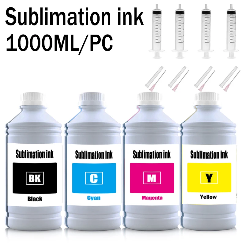 

Чернила для сублимации для принтеров Epson Expression Photo HD XP-15000 XP15000 XP-15010 XP15010 XP-15080 XP15080, 1000 мл, чернила для заправки