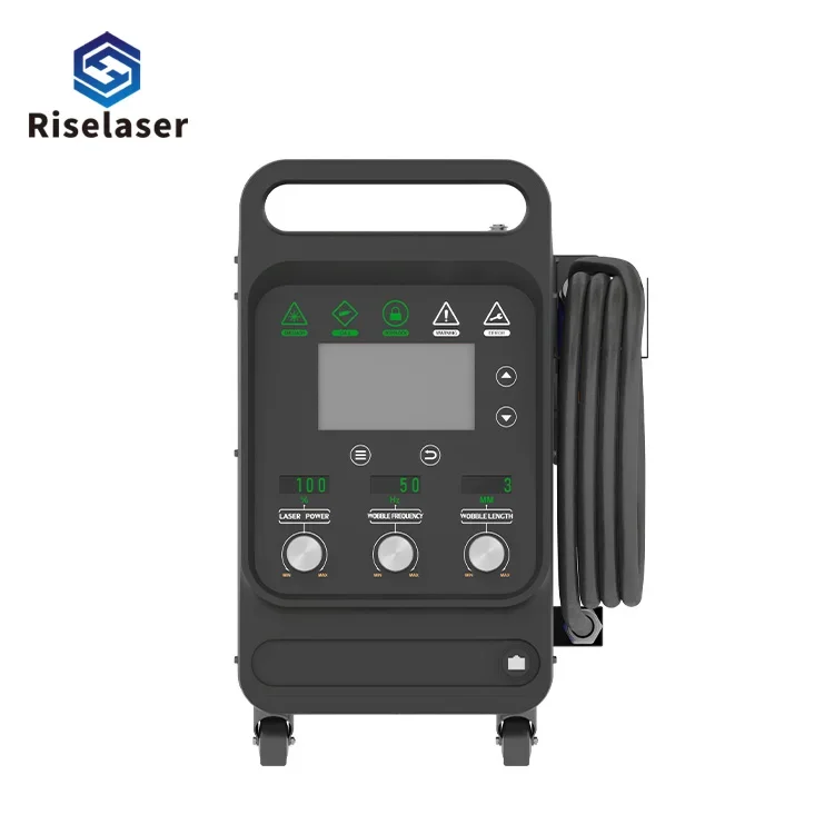 Riselaser Air Cooling Portable Mini Fiber Laser Welding Solder Machine for Welding Metal Stainless Steel Aluminum