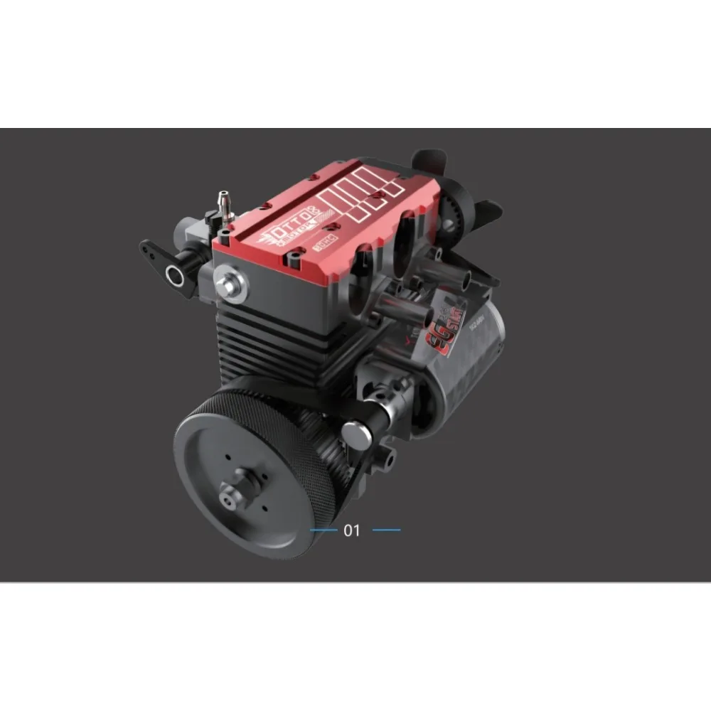 

4-Stroke Engine Model Kit DIY Assembly Metal Mechanical Toy