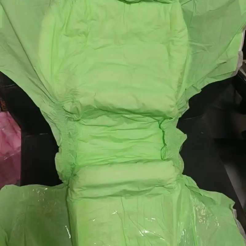 2pcs Adult Thickening Candy-Colored ABDL Diapers Disposable High Absorbent Leak-proof Diaper Cozy Breathable Panties