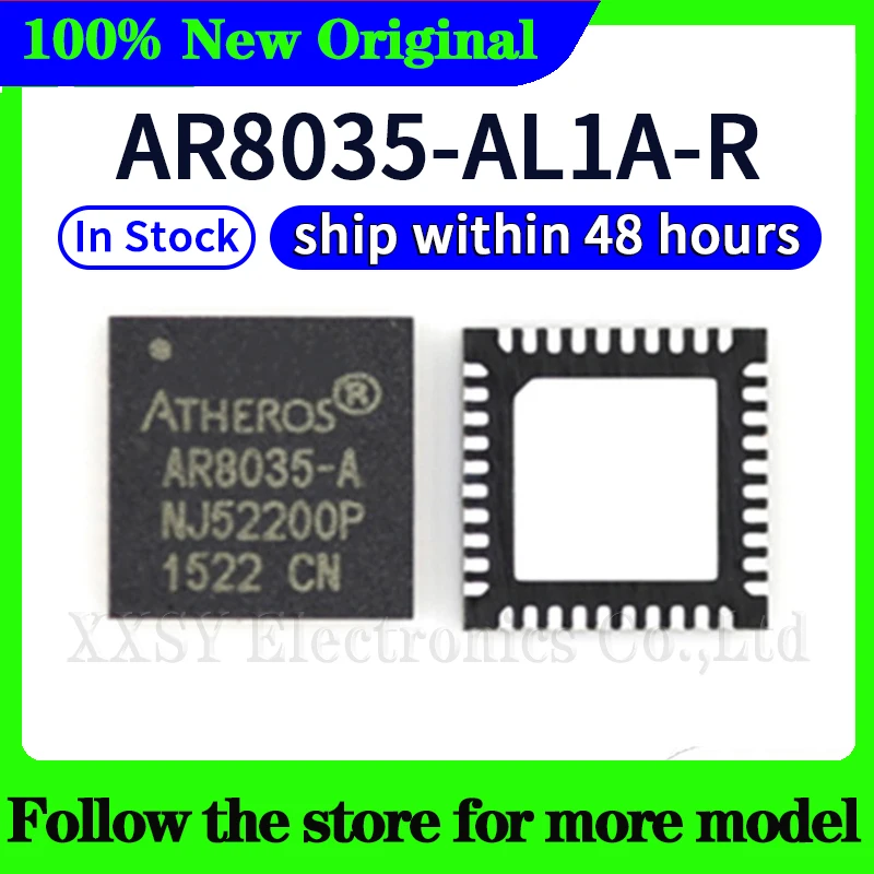 AR8035-AL1A-R  AR8035-A  In stock 48 hours ship