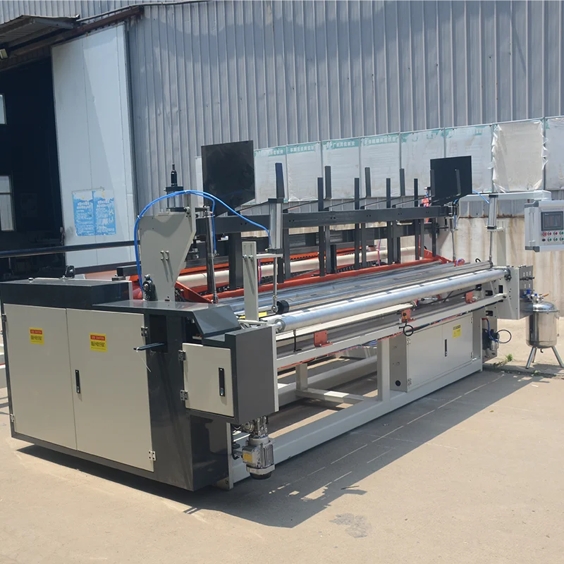 Customized High Precision Paper Roll Winding & Cutting Machine Toilet Paper Making Machine
