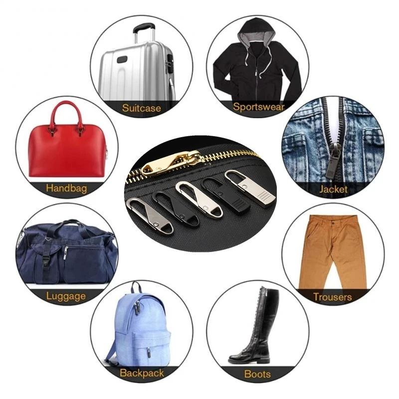 Instant Zipper Universal Instant Fix Zipper Repair Kit Replacement Zip Slider Teeth Rescue New Design For DIY Sewing